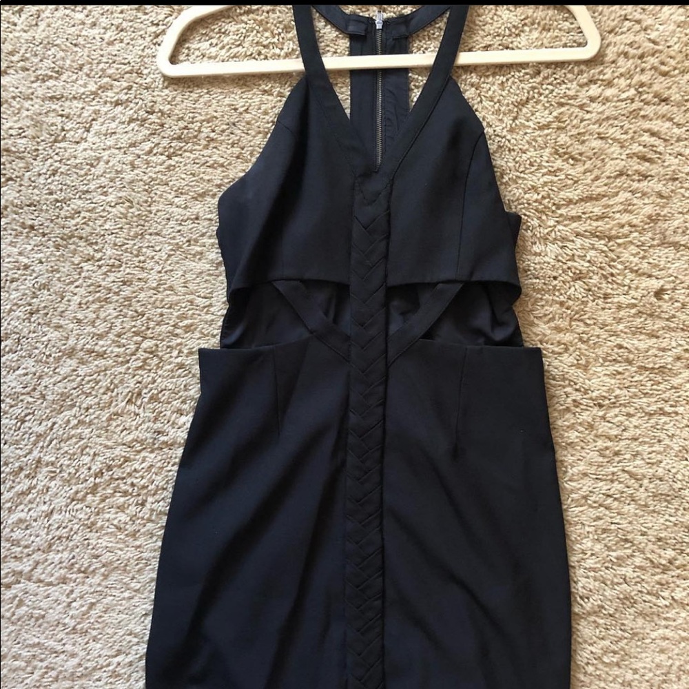 NBD cutout cocktail dress